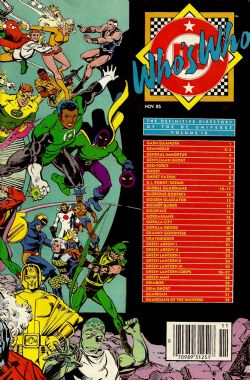 Who's Who, The Definitive Directory Of The DC Universe (1985) 9 