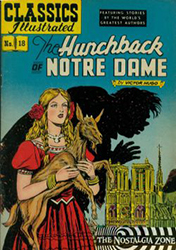 Classics Illustrated [Gilberton] (1941) 18 (The Hunchback Of Notre Dame) HRN60 (5th Print) 