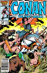 Conan The Barbarian [Marvel] (1970) 182 (Newsstand Edition)
