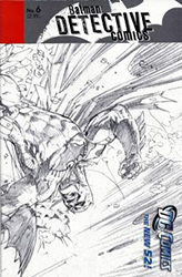 Detective Comics [DC] (2011) 6 (Sketch Variant)