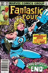 The Fantastic Four [Marvel] (1961) 245 (Newsstand Edition)