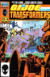 G.I. Joe And The Transformers [Marvel] (1987) 2 (Direct Edition)
