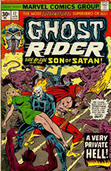 Ghost Rider [Marvel] (1973) 17 (Variant 30 cent Cover)