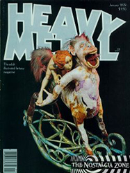 Heavy Metal Volume 2 [Heavy Metal] (1979) 9 (January) (Newsstand Edition)