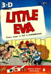 Little Eva 3-D Comics (1953) 1 (Non-Original Glasses