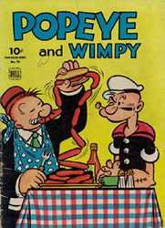 Popeye And Wimpy (1947) Dell Four Color (2nd Series) 70
