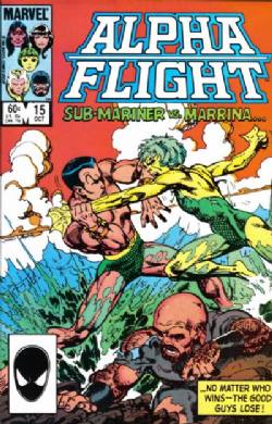 Alpha Flight [Marvel] (1983) 15 (Direct Edition)