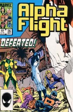 Alpha Flight [Marvel] (1983) 26 (Direct Edition)