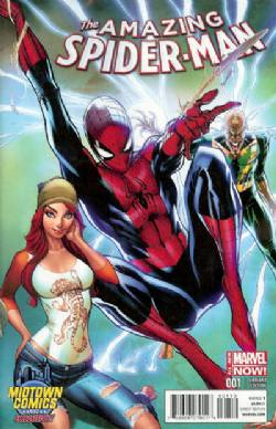 The Amazing Spider-Man [Marvel] (2014) 1 (Variant J. Scott Campbell Cover)