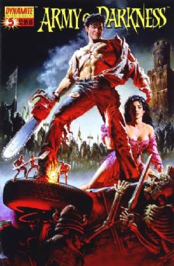 Army Of Darkness [Dynamite] (2006) 5 (Variant Original Movie Poster Cover)