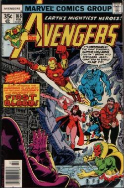 The Avengers [Marvel] (1963) 168 (Newsstand Edition)