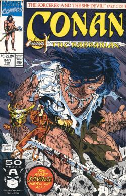 Conan The Barbarian [Marvel] (1970) 241 (Direct Edition)