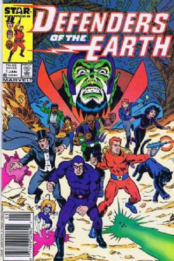 Defenders Of The Earth [Star] (1987) 1 (Newsstand Edition)