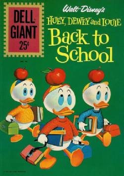 Dell Giant [Dell] (1959) 49 (Huey, Dewey And Louie Back To School)