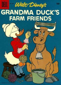 Four Color [Dell] (1942) 873 (Grandma Duck's Farm Friends #2)