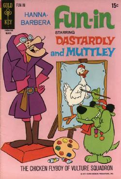 Fun-In [Gold Key] (1970) 6 (Dastardly and Muttley)