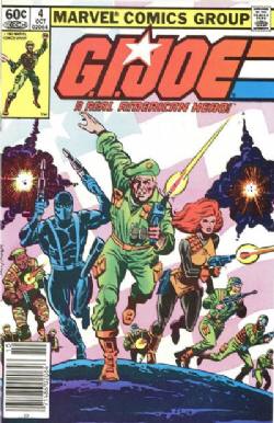 G.I. Joe [Marvel] (1982) 4 (1st Print) (Newsstand Edition)