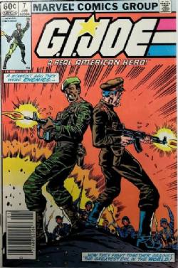 G.I. Joe [Marvel] (1982) 7 (2nd Print) (Newsstand Edition)