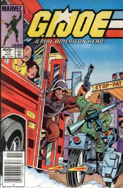 G.I. Joe [Marvel] (1982) 17 (1st Print) (Newsstand Edition)