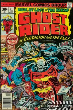 Ghost Rider [Marvel] (1973) 21 (Newsstand Edition)