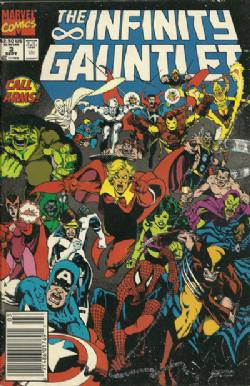 The Infinity Gauntlet (1st Series) (1991) 3 (Newsstand Edition)