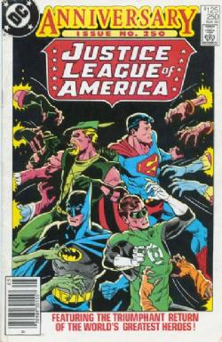 Justice League Of America (1st Series) (1960) 250 (Newsstand Edition)