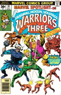 Marvel Spotlight (1st Series) (1971) 30 (Warriors Three)