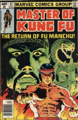 Master Of Kung Fu (1st Series) (1974) 83 (Newsstand Edition)