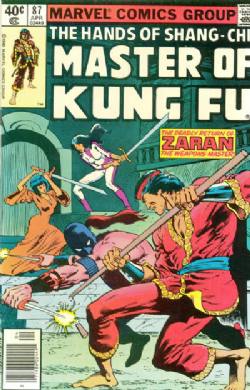 Master Of Kung Fu (1st Series) (1974) 87 (Newsstand Edition)