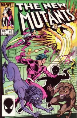 The New Mutants (1st Series) (1983) 16 (Direct Edition)