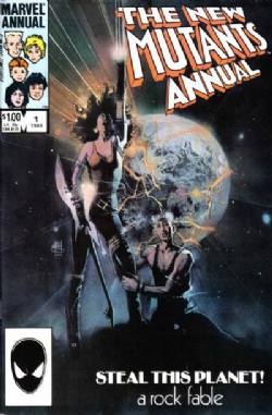 The New Mutants (1st Series) Annual (1983) 1 (Newsstand Edition)