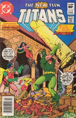 The New Teen Titans (1st Series) (1980) 18 (Newsstand Edition)