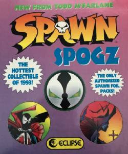 Spawn Spogz Ad Card (1993) nn