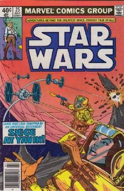 Star Wars [1st Marvel Series] (1977) 25 (1st Print) (Newsstand Edition)