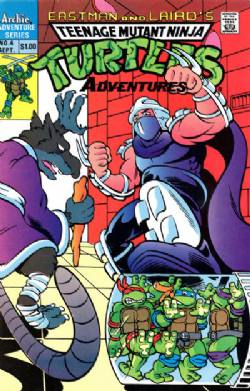 Teenage Mutant Ninja Turtles Adventures (2nd Series) (1989) 4 (3rd Print)