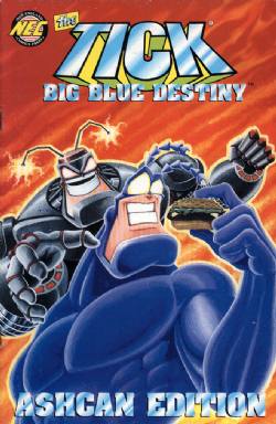 The Tick: Big Blue Destiny Ashcan Edition [New England Comics] (1997) nn