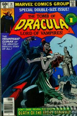 Tomb Of Dracula (1st Series) (1972) 70 (Newsstand Edition)