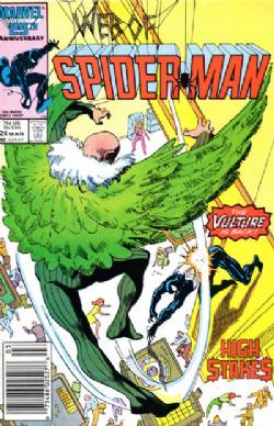 Web Of Spider-Man (1st Series) (1985) 24 (Newsstand Edition)