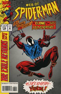 Web Of Spider-Man (1st Series) (1985) 118 (Direct Edition)