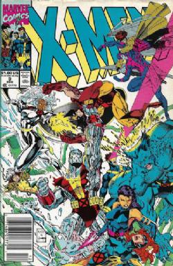 X-Men (1st Series) (1991) 3 (Newsstand Edition)