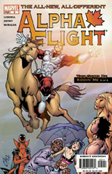 Alpha Flight [Marvel] (2004) 5 (Direct Edition)