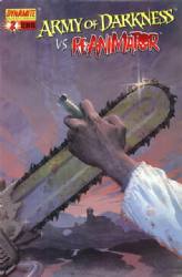 Army Of Darkness Vs. Re-Animator [Dynamite] (2005) 2 (Variant Esad Ribic Cover)