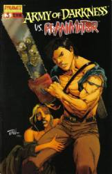 Army Of Darkness Vs. Re-Animator [Dynamite] (2005) 3 (Billy Tan Cover)