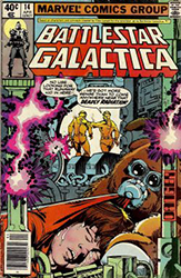 Battlestar Galactica [Marvel] (1979) 14 (1st Print) (Newsstand Edition)
