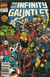 The Infinity Gauntlet (1st Series) (1991) 3 (Newsstand Edition)