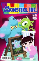 Monsters Inc. (2009) 3 Cover B